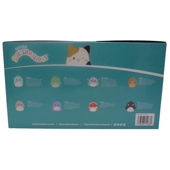 NEW 2022 Kellytoy Original Squishmallows Sea Life Squad 5" Set-8 NIB - Picture 2 of 5